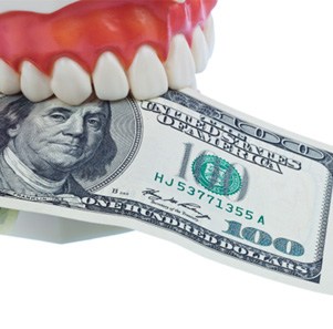 Dental mold biting money