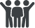 Icon of a group of three people