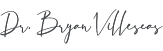 Signature of Port Charlotte dentist Doctor Bryan Villescas