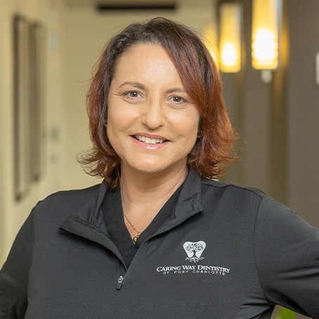 Dental hygienist Ketia